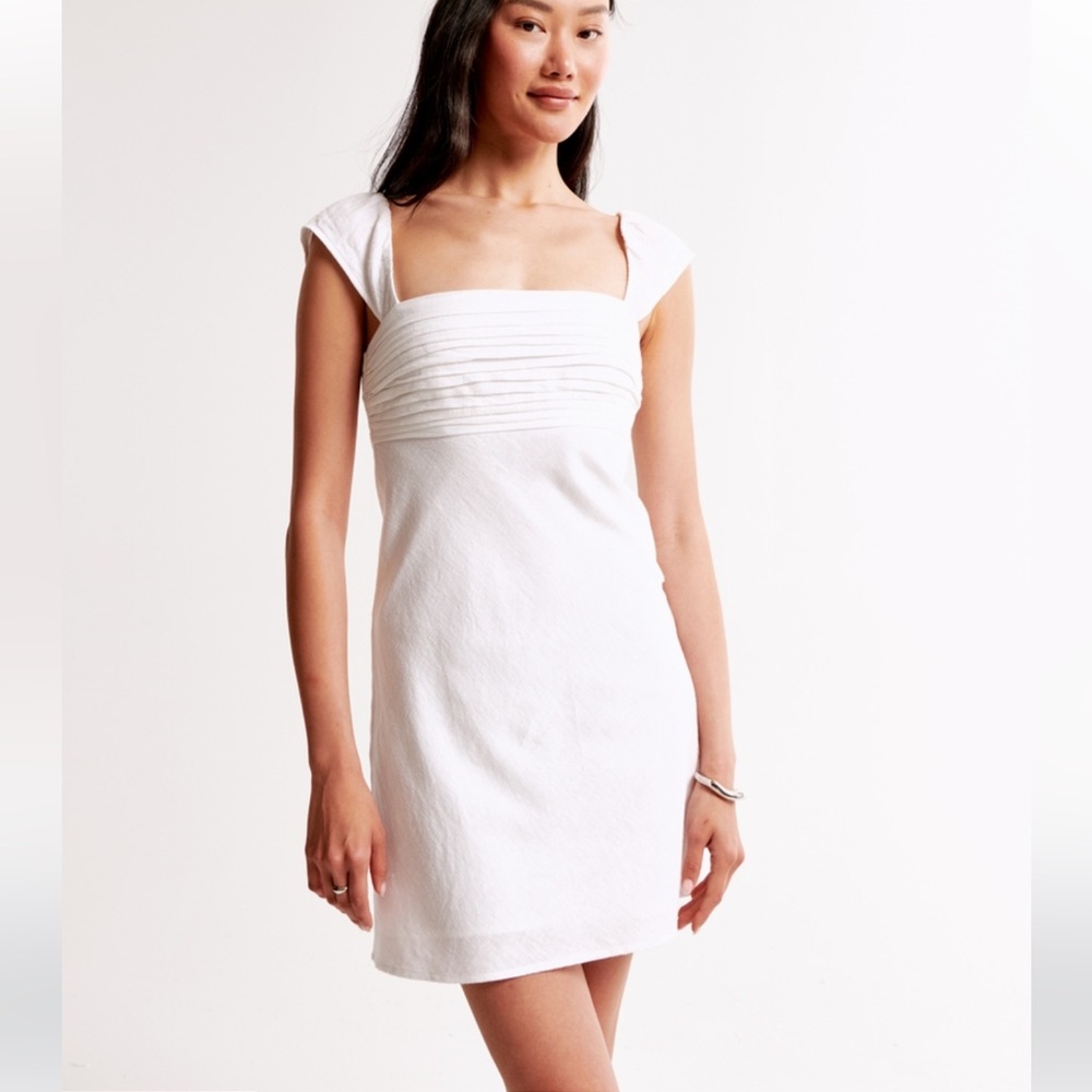 Abercrombie & Fitch Emerson Cap Sleeve Mini Dress - XST